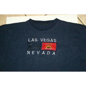 Las Vegas Nevada shirt mens XL patch embroidered blue CH Gold Series